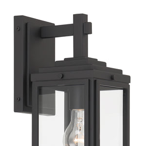 Byron 1 Light Matte Black Outdoor Sconce BYR-80101-MK