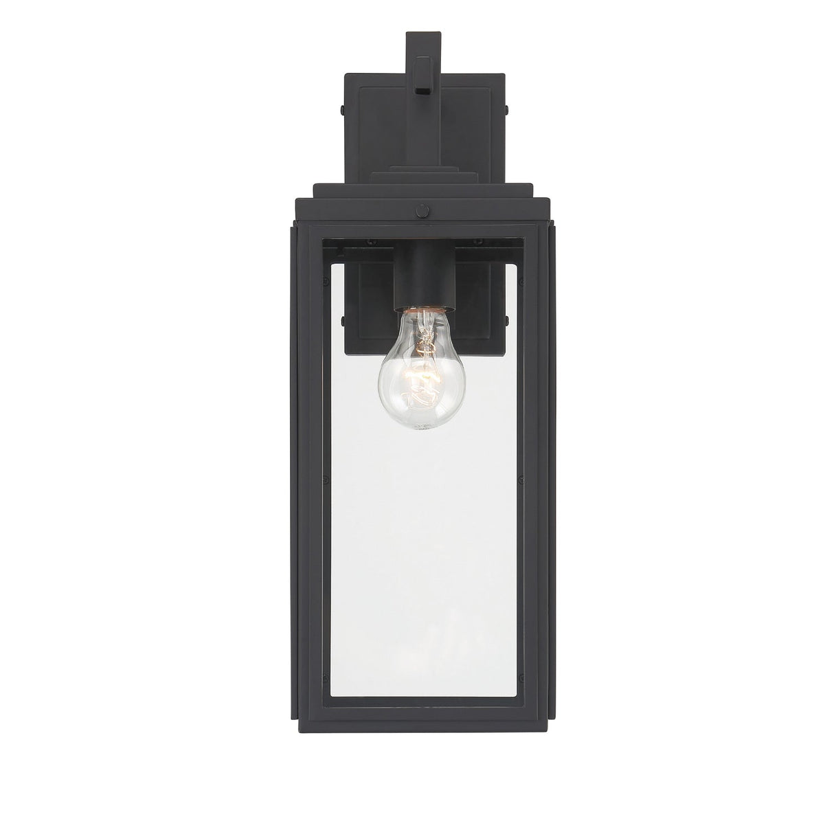 Byron 1 Light Matte Black Outdoor Sconce BYR-80102-MK