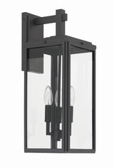 Byron 3 Light Matte Black Outdoor Sconce BYR-80103-MK