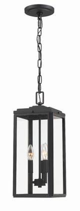 Byron 3 Light Matte Black Outdoor Pendant BYR-80105-MK