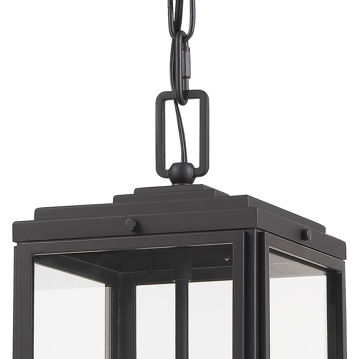 Byron 3 Light Matte Black Outdoor Pendant BYR-80105-MK