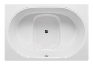 Americh BV6040T-WH Beverly 6040 - Tub Only - White