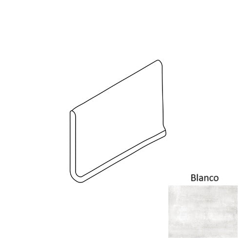 Roca Tile Usa Inc Elegant Ideas Nolita 6X12 Cove At612 Blanco Color Body Porcelain - Afnol001-At612