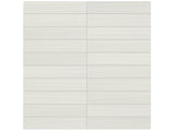 Anatolia Tile 1X6 Zera Annex Matte Bianco Stacked Mosaic. 1 Sheet = .96 Sq. Ft. 4501-0301-1 Bianco 1x6 - premium natural stone mosaic tile from Anatolia Tile, available at PoshHaus showroom in Keene, NH