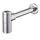 Blossom 1.25" Chrome Brass Round Bottle Trap