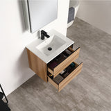 Blossom Annecy 24" Maple Strip Single Sink Vanity Base