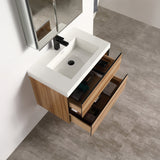 Blossom Annecy 24" Maple Strip Single Sink Vanity Base