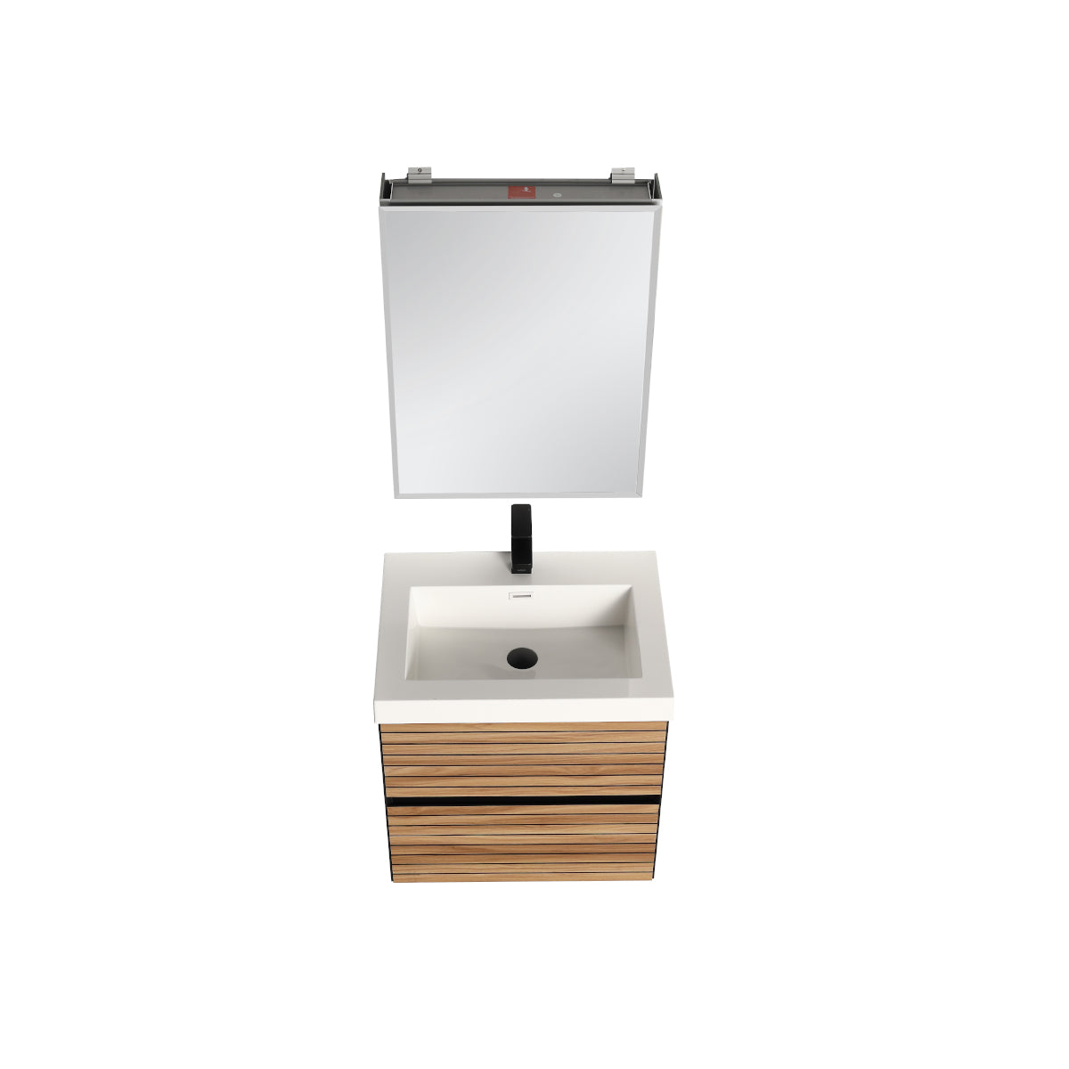 Blossom Annecy 24" Maple Strip Single Sink Vanity Base