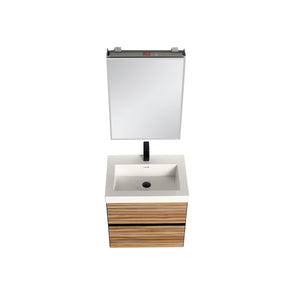 Blossom Annecy 24" Maple Strip Single Sink Vanity Base