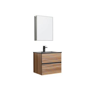 Blossom Annecy 24" Maple Strip Single Sink Vanity Base