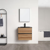 Blossom Annecy 24" Maple Strip Single Sink Vanity Base