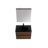 Blossom Annecy 30" Dark Walnut Strip Single Sink Vanity Base
