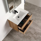 Blossom Annecy 30" Maple Strip Single Sink Vanity Base