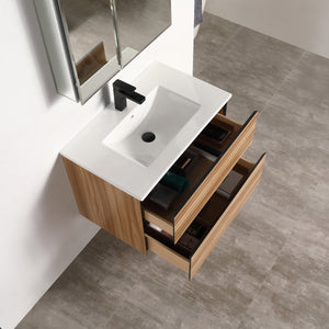 Blossom Annecy 30" Maple Strip Single Sink Vanity Base