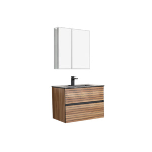 Blossom Annecy 30" Maple Strip Single Sink Vanity Base