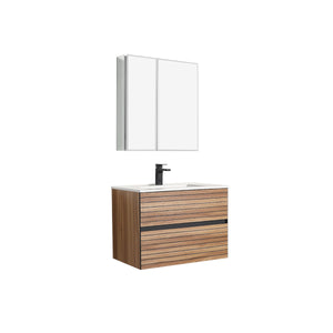 Blossom Annecy 30" Maple Strip Single Sink Vanity Base