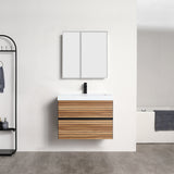 Blossom Annecy 30" Maple Strip Single Sink Vanity Base