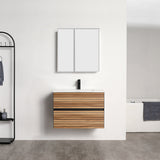 Blossom Annecy 30" Maple Strip Single Sink Vanity Base