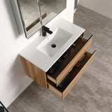 Blossom Annecy 36" Maple Strip Single Sink Vanity Base