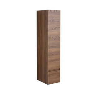 Blossom Assisi 12" x 17" Brown Walnut (Left) Side Cabinet