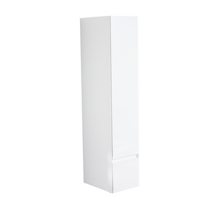 Blossom Assisi 12" x 17" Glossy White (Right) Side Cabinet