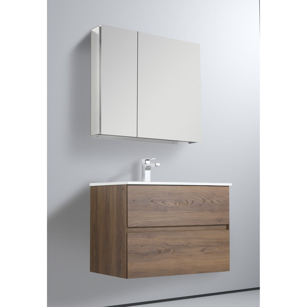 Blossom Assisi 30" Brown Walnut Single Sink Vanity Base