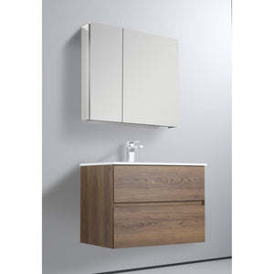 Blossom Assisi 30" Brown Walnut Single Sink Vanity Base