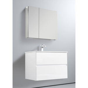 Blossom Assisi 30" Glossy White Single Sink Vanity Base