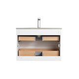 Blossom Assisi 30" Glossy White Single Sink Vanity Base