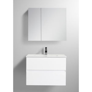 Blossom Assisi 30" Glossy White Single Sink Vanity Base