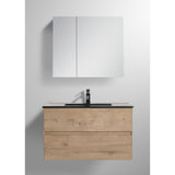 Blossom Assisi 36" Classic Oak Single Sink Vanity Base