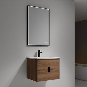 Blossom Bahamas 24" Brown Walnut Vanity with Ceramic Sink