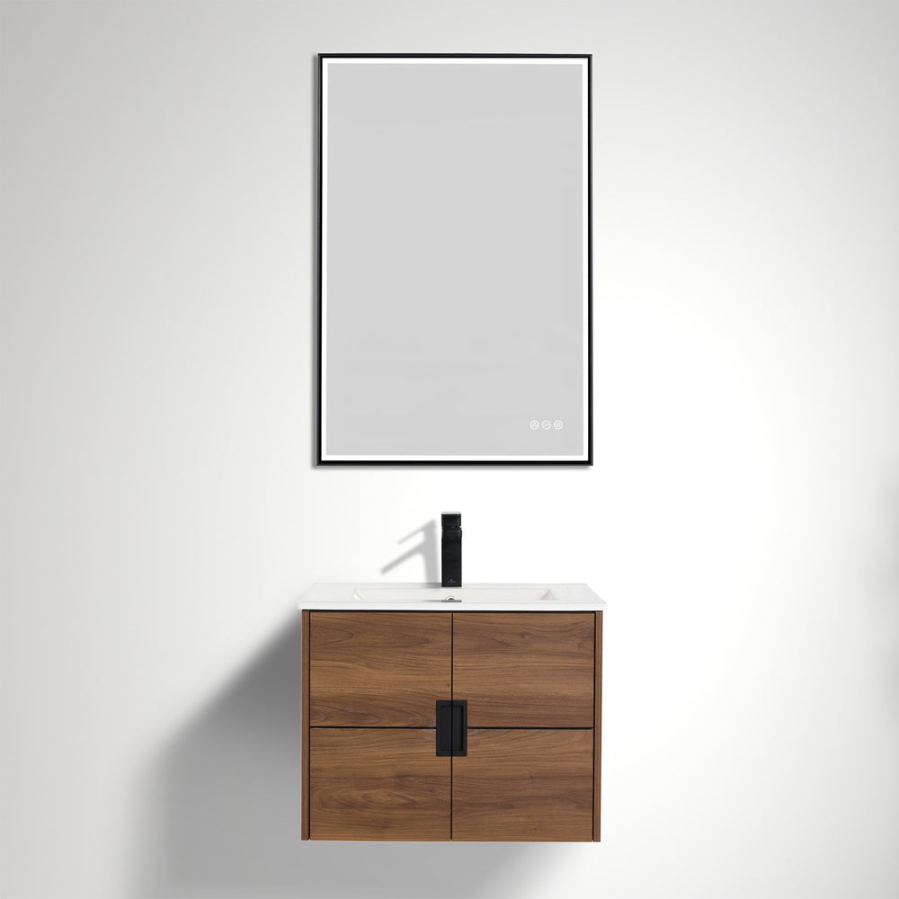 Blossom Bahamas 24" Brown Walnut Vanity with Ceramic Sink