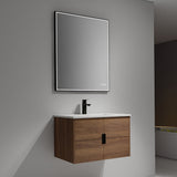 Blossom Bahamas 30" Brown Walnut Vanity with Ceramic Sink
