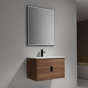 Blossom Bahamas 30" Brown Walnut Vanity with Ceramic Sink