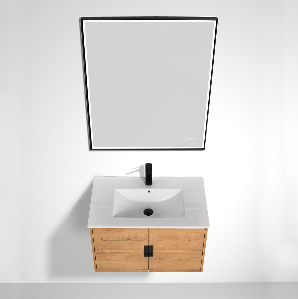 Blossom Bahamas 30" Classic Oak Vanity with Ceramic Sink