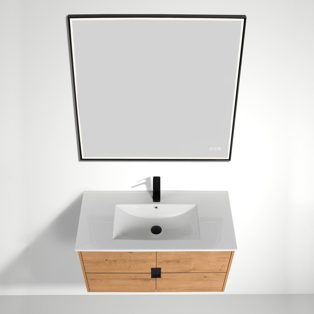 Blossom Bahamas 36" Classic Oak Vanity with Ceramic Sink