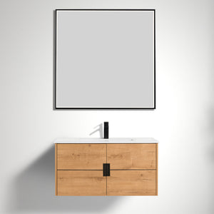 Blossom Bahamas 36" Classic Oak Vanity with Ceramic Sink