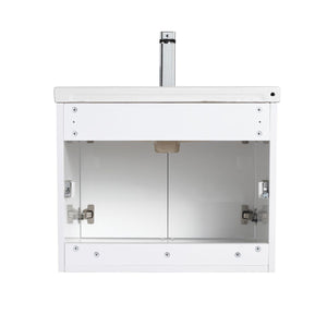 Blossom Bern 24" Glossy White Vanity With Ceramic Basin