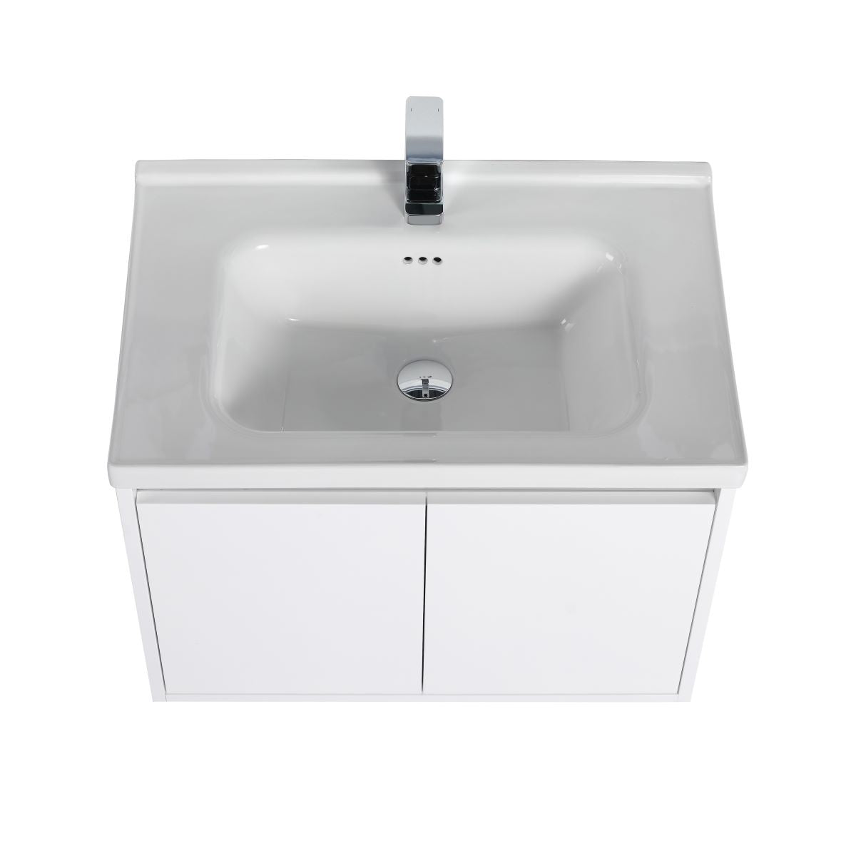 Blossom Bern 28" Glossy White Vanity With Ceramic Basin