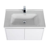 Blossom Bern 32" Glossy White Vanity With Ceramic Basin