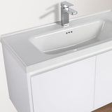 Blossom Bern 36" Glossy White Vanity With Ceramic Basin