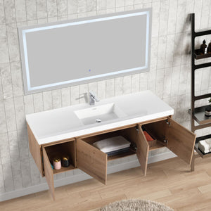 Blossom Bern 60" Classic Oak Single Vanity