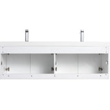 Blossom Bern 60" Glossy White Double Vanity
