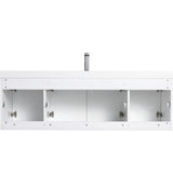 Blossom Bern 60" Glossy White Single Vanity