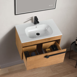 Blossom Bilbao 30" Classic Oak Vanity with SMC Sin