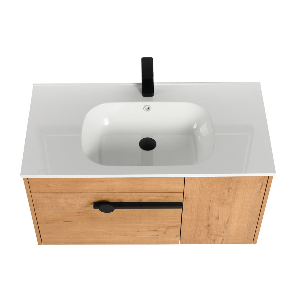 Blossom Bilbao 36" Classic Oak Vanity with SMC Sink