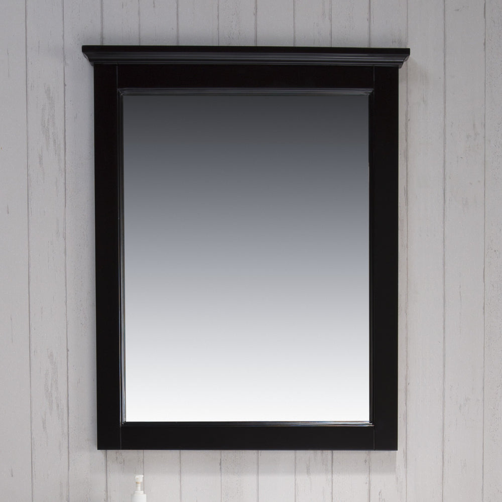 Blossom Bordeaux 30" Espresso Wall-Mounted Rectangle Mirror