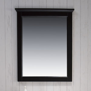 Blossom Bordeaux 30" Espresso Wall-Mounted Rectangle Mirror