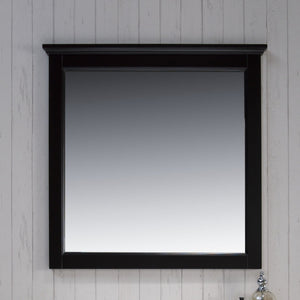 Blossom Bordeaux 36" Espresso Wall-Mounted Rectangle Mirror